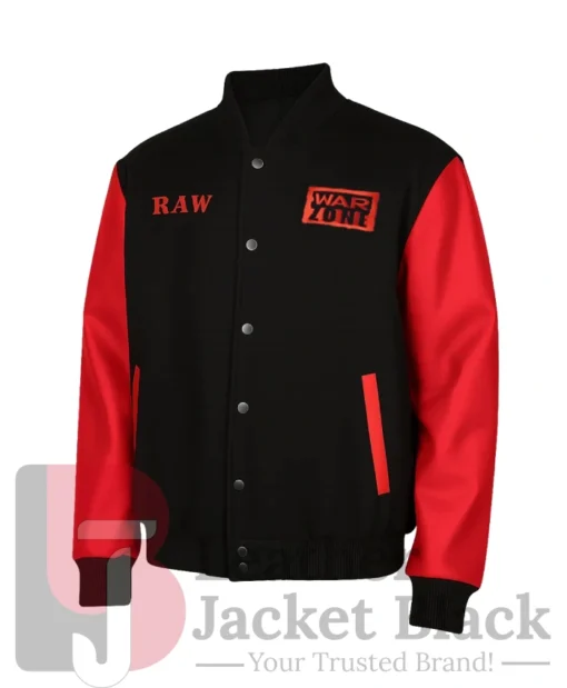 Raw is War Letterman Varsity Jacket on Sale at 20$ Off