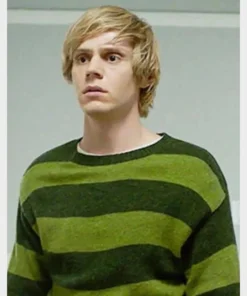 Order Tate Langdon American Hor­ror Story Green & Black Sweater