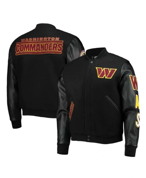 Order this Washington Commanders Leather Jacket