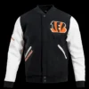 Orren Cincinnati Bengals Wool Varsity Jacket