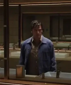 Oscar Isaac Moon Knight Cotton Blue Jacket