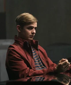 Otto Farrant Alex Rider Red Cotton Jacket