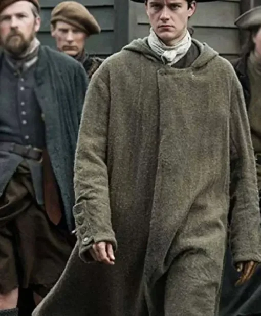 Outlander Fergus Hooded Trench Coat