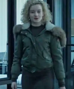 Ozark Julia Garner Green Parka Hooded Jacket