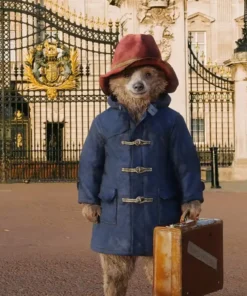 Paddington Bear Blue Wool Hooded Coat
