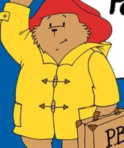 Paddington Bear Yellow Hooded Coat
