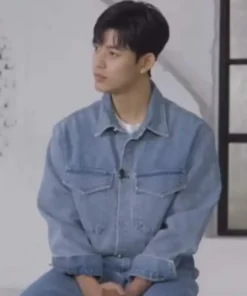 Park Solomon All Of Us Are Dead Lee Su hyeok Denim Blue Jacket