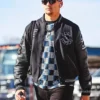 Patrick Mahomes Amiri Black Varsity Jacket