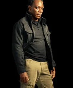 Peacemaker Chukwudi Iwuji Black Long Wool Coat