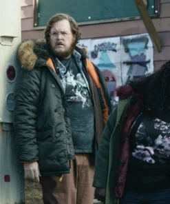Peacemaker Steve Agee Hooded Parka Jacket
