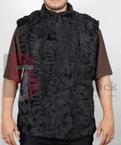 Persian Lamb Fur Winter Waistcoat order this Vest