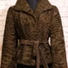 Persian Lamb Karakul Fur Brown Jacket
