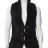 Persian Lamb Shawl Lapel Fur Waistcoat Vest