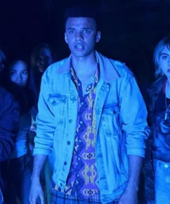 Petrice Jones Locke and Key Blue Jacket