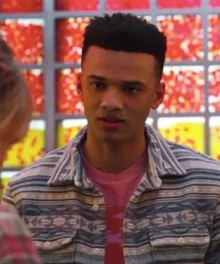 Petrice Jones Locke and Key Cotton Multicolor Jacket