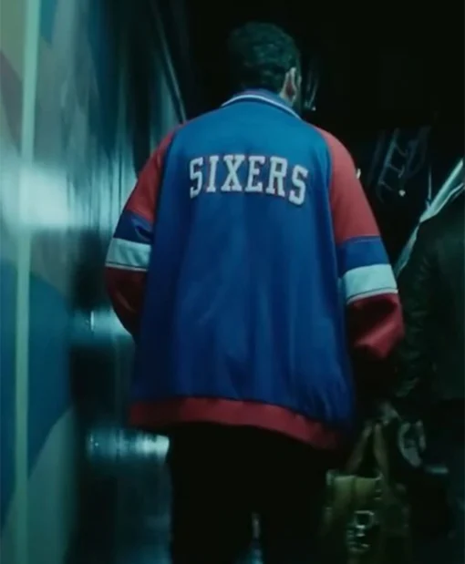Philadelphia 76ers Adam Sandler Hustle 2022 Stanley Beren Jacket
