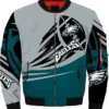 Philadelphia Eagles Bomber Jacket For Men and Women For Sale