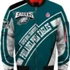 Philadelphia Eagles Bomber Jacket For Men and Women Full