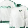 Philadelphia Eagles Throwback Jacket White