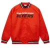 Philadelphia Flyers Current Logo Lightweight Satin Varsity Jacket