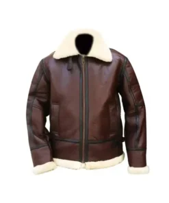 Pilot Flight WWII B3 Brown Bomber Jacket