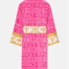 Pink Versace Robe