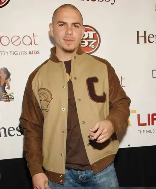 Pitbull Varsity Brown Jacket