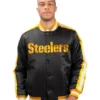 Pittsburgh Steelers Efrain Toy Black Jacket