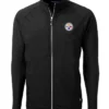 Pittsburgh Steelers Oma Morar Black Full-Zip Jacket