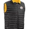 Pittsburgh Steelers Zipper Vest For Sale