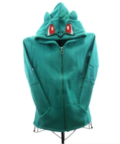 Pokemon Bulbasaur Teal Fleece Hoodie