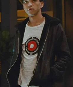 Pokemon Detective Pikachu Tim Goodman Real Leather Jacket