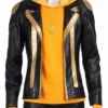 Pokemon Go Team Spark Faux Leather Jacket