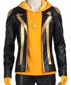 Pokemon Go Team Spark Faux Leather Jacket