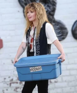 Poker Face 2023 Natasha Lyonne Embroidered Vest