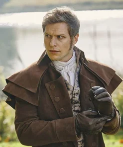 Poldark Monk Adderley Brown Coat