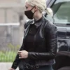 Pom Klementieff Film Mission Impossible Dead Reckoning Part One 7 Black Real Leather Jacket