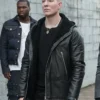 Power Tommy Egan Black Hooded Jacket