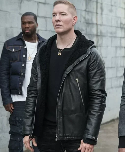 Power Tommy Egan Black Hooded Jacket