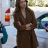 Pretty Little Liars Spencer Hastings Brown Coat