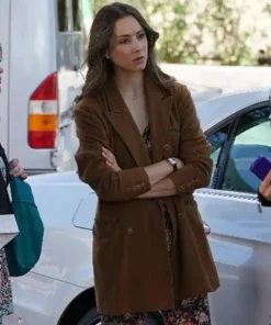 Pretty Little Liars Spencer Hastings Brown Coat