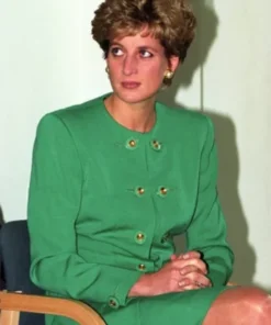Princess Diana The Crown S05 Green jacket