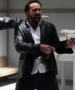 Prisoners of the Ghostland Hero Black Leather Blazer