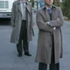Project Power Rodrigo Santoro Grey Long Trench Coat