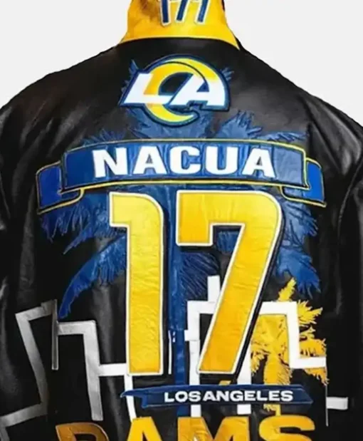 Puka Nacua Hamilton Black Jacket