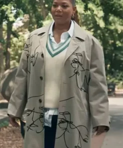 Queen Latifah The Equalizer S03 Printed Coat