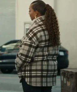 Queen Latifah The Equalizer Season 03 Check Jacket