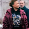 Queen Latifah The Equalizer TV Series Robyn McCall 2021 Burgundy Jacket