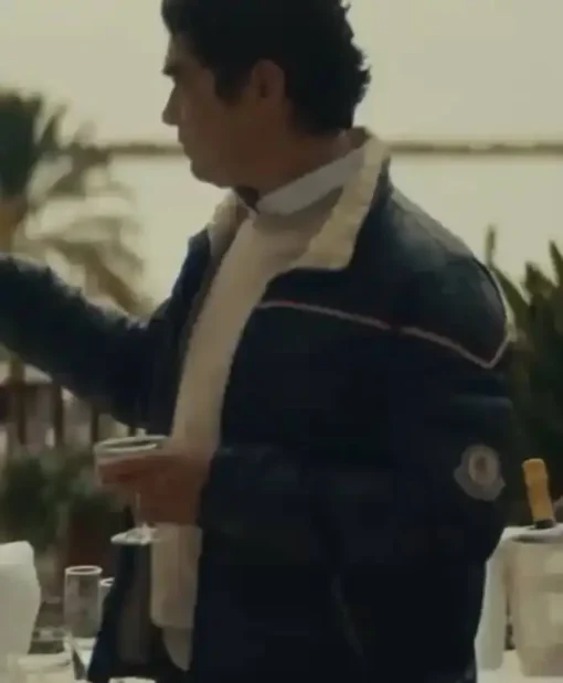 Race for Glory Riccardo Scamarcio Blue Jacket