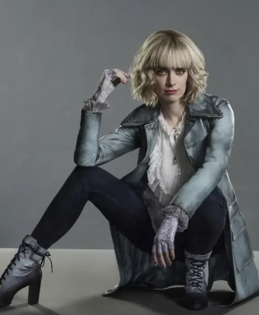 Rachel Skarsten TV Series Batwoman Alice Leather Coat